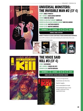 Image Comics September 2025 Solicits And Solicitations