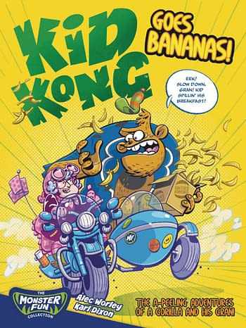 Cover image for KID KONG GOES BANANAS DIGEST GN