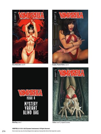 Dynamite October 2025 Solicits And Solicitations