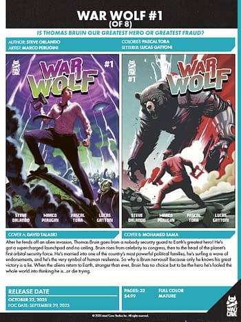 Mad Cave Studios October 2025 Solicits And Solicitations