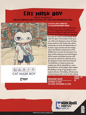 Mad Cave Studios October 2025 Solicits And Solicitations