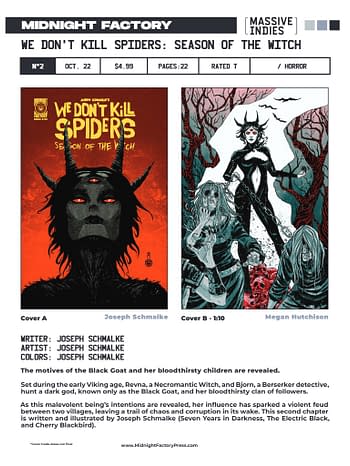 Midnight Factory October 2025 Solicits And Solicitations