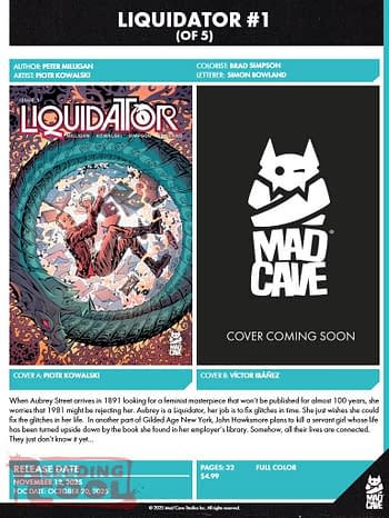 Mad Cave November 2025 Solicits