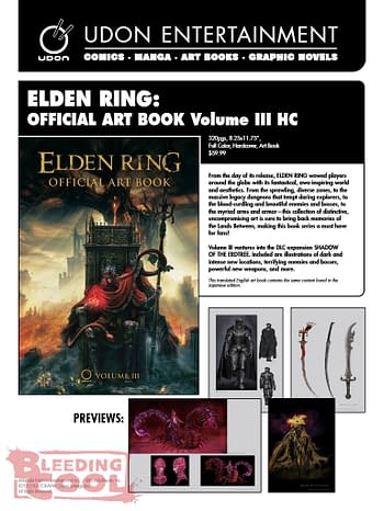 Udon Studios November 2025 Full Solicits