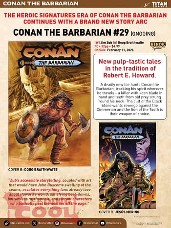 Titan Comics Full February 2026 Solicits