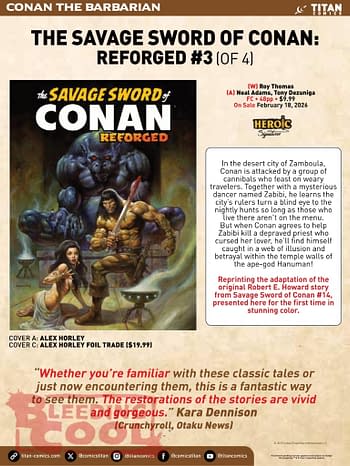 Titan Comics Full February 2026 Solicits