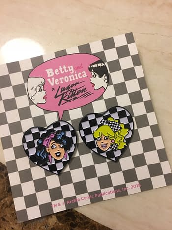 Betty and Veronica '80s-Inspired Limited-Edition Pin Set Debuts at SDCC