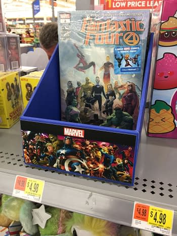 Now Marvel Gets a Special Tray For Comics at Walmart &#8211; 3 For $5