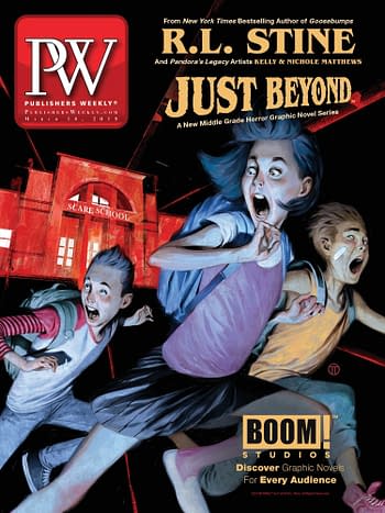 R.L. Stine's First Comic, Just Beyond: The Scare School, Has Advance Sales of 200,000