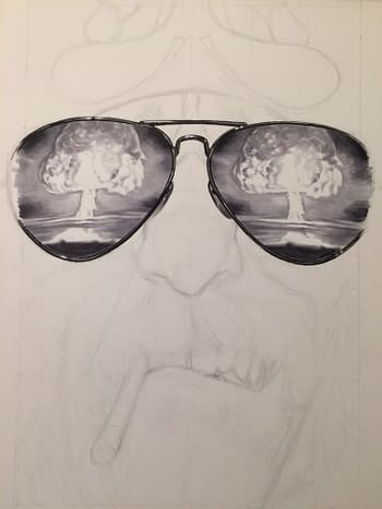 Scumbag #1 Cover Process Picture 2