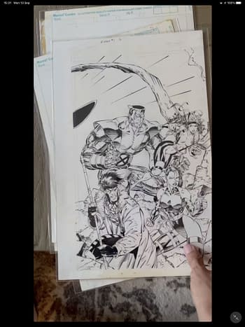 Jim Lee Selling His X-Men #1 Cover? Time For A New Record?