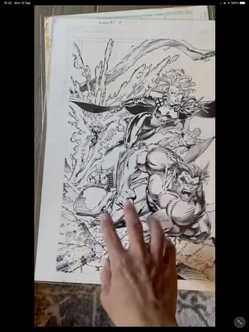 Jim Lee Selling His X-Men #1 Cover? Time For A New Record?