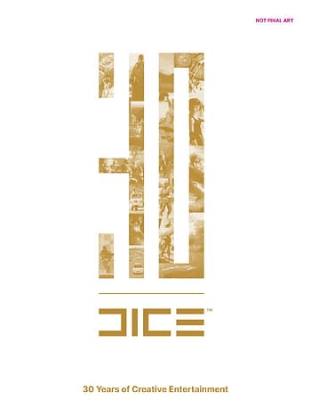 Cover image for DICE 30 YEARS OF CREATIVE ENTERTAINMENT HC