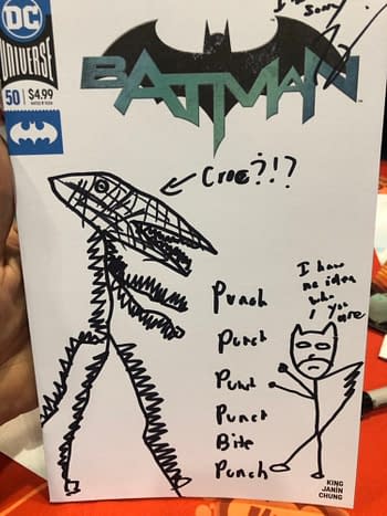 Tom King To Draw April Fool's Day Covers For Batman #134 And More