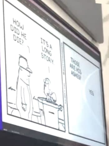 Scott Adams' New Strip Dilbert Reborn, Now With Swearing