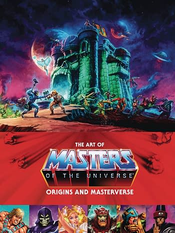 Cover image for ART OF MASTERS OF UNIVERSE ORIGINS & MASTERVERSE HC