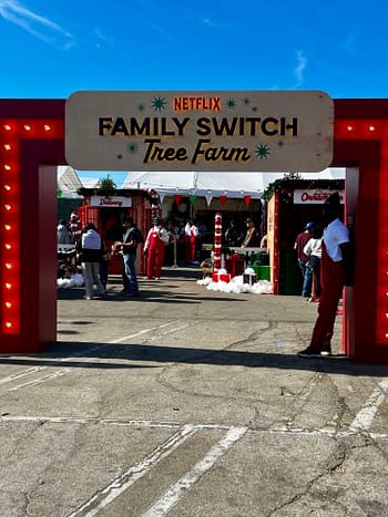 Family Switch and Netflix Bring Christmas Magic to LA