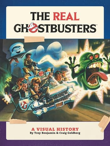 Cover image for REAL GHOSTBUSTERS VISUAL HISTORY HC