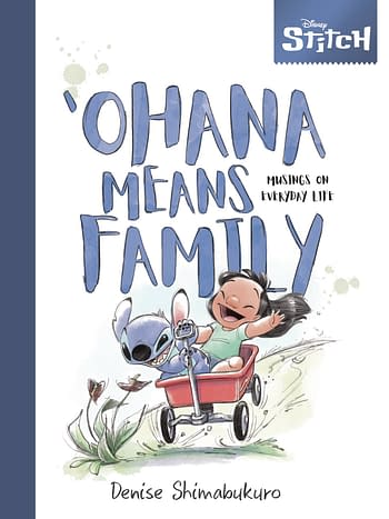 Cover image for DISNEY STITCH OHANA MEANS FAMILY MUSINGS EVERY DAY LIFE HC (