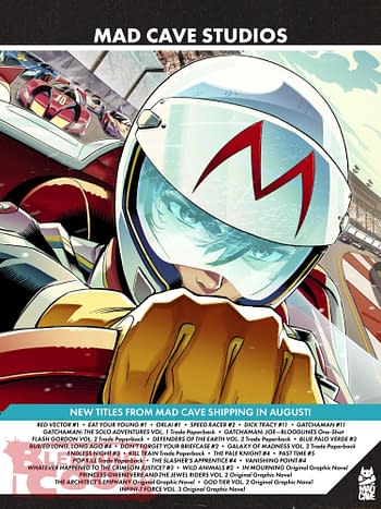 Mad Cave Comics August 2025 Solicits