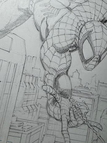 Well Greg Capullo Is Definitely Working On Something Spider-Man...
