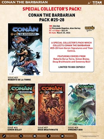 Titan March 2026 Solicits