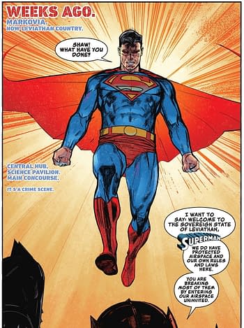 Superman Playing In Politics - It Has Consequences, Today (Spoilers)