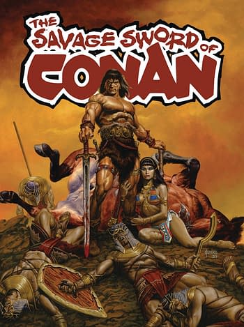 Cover image for SAVAGE SWORD OF CONAN #1 (OF 6) CVR A JUSKO