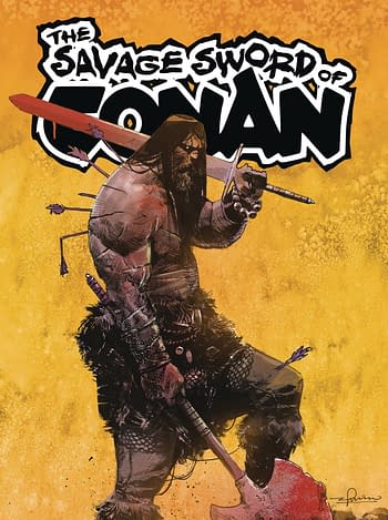 Cover image for SAVAGE SWORD OF CONAN #1 (OF 6) CVR B ZAFFINO