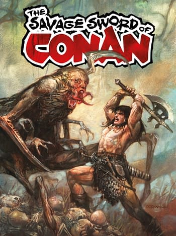 Cover image for SAVAGE SWORD OF CONAN #2 (OF 6) CVR A DORMAN (MR)