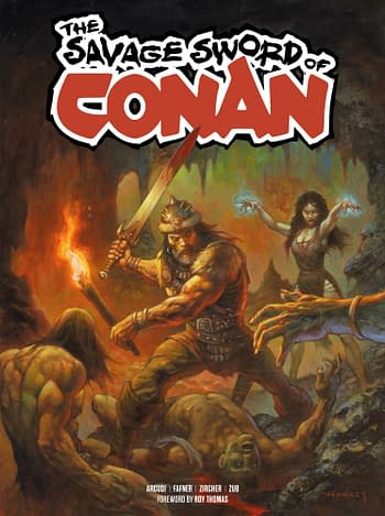 Cover image for SAVAGE SWORD OF CONAN #5 (OF 6) CVR B HORLEY (MR)