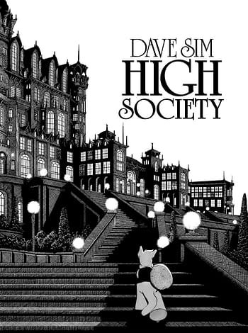 Cerebus Remasters High Society For Election Year.