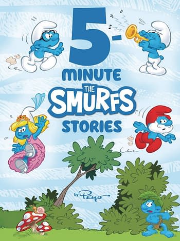 Cover image for 5 MINUTE SMURFS STORIES HC