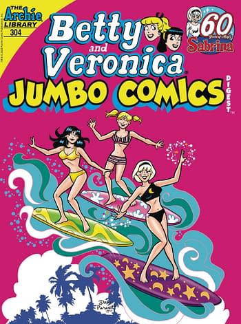 Cover image for BETTY & VERONICA JUMBO COMICS DIGEST #304