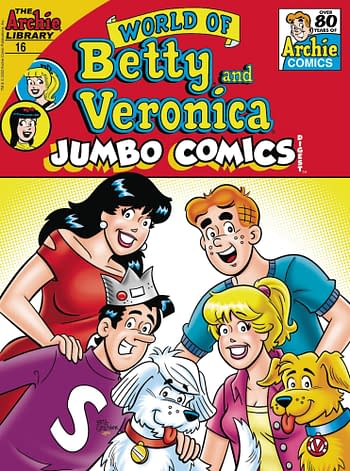 Cover image for WORLD OF BETTY & VERONICA JUMBO COMICS DIGEST #16
