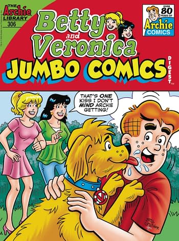 Cover image for BETTY & VERONICA JUMBO COMICS DIGEST #306