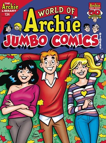 Cover image for WORLD OF ARCHIE JUMBO COMICS DIGEST #134