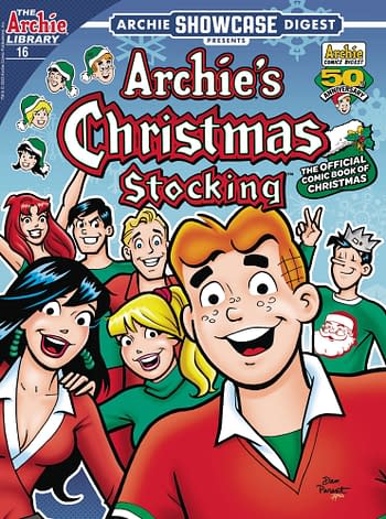 Cover image for ARCHIE SHOWCASE JUMBO DIGEST #16 CHRISTMAS STOCKING