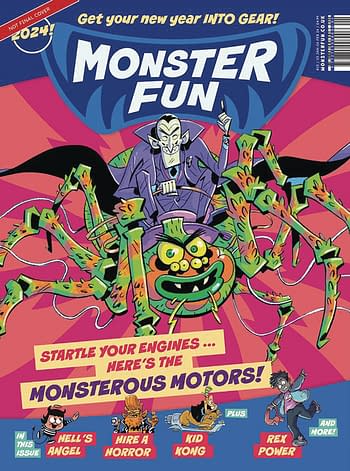 Cover image for MONSTER FUN MONSTROUS MOTOR SPECIAL 2023