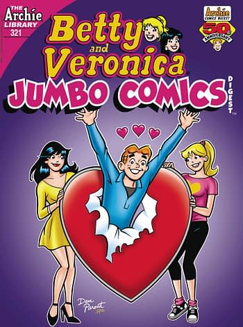 Cover image for BETTY & VERONICA JUMBO COMICS DIGEST #321