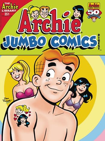 Cover image for ARCHIE JUMBO COMICS DIGEST #351