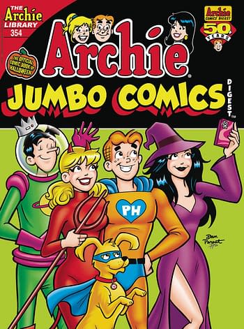 Cover image for ARCHIE JUMBO COMICS DIGEST #354