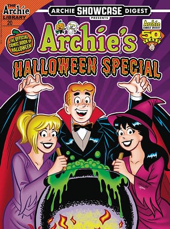 Cover image for ARCHIE SHOWCASE JUMBO DIGEST #20 HALLOWEEN SPECIAL