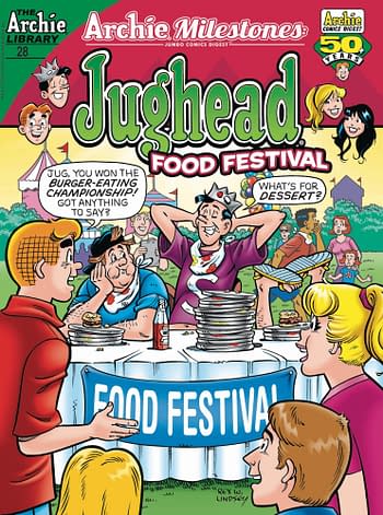 Cover image for ARCHIE MILESTONES JUMBO DIGEST #28 JUGHEADS FOOD FESTIVAL