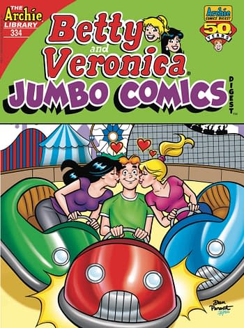 Cover image for BETTY & VERONICA JUMBO COMICS DIGEST #334