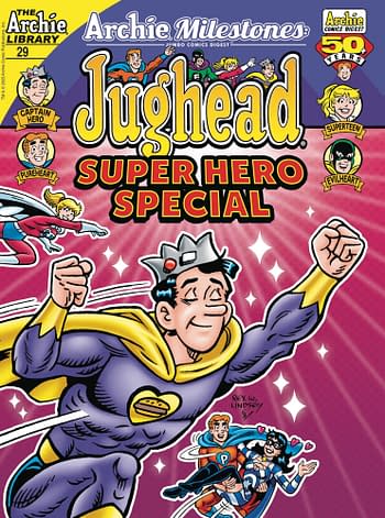 Cover image for ARCHIE MILESTONES JUMBO DIGEST #29 JUGHEADS SUPERHERO SPECIA