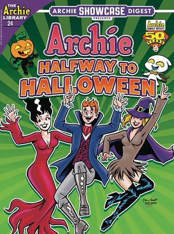 Cover image for ARCHIE SHOWCASE JUMBO DIGEST #24 HALFWAY TO HALLOWEEN