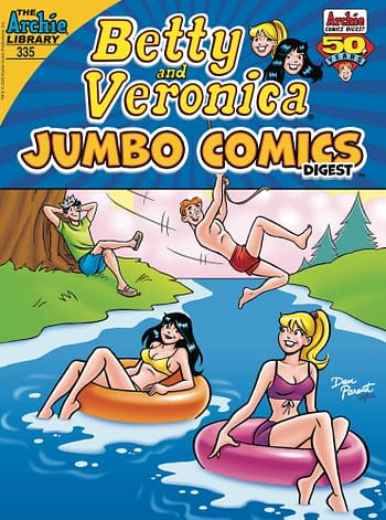 Cover image for BETTY & VERONICA JUMBO COMICS DIGEST #335