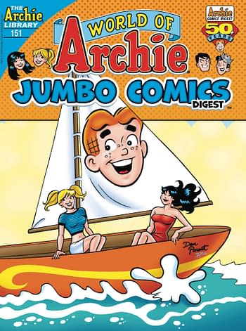 Cover image for WORLD OF ARCHIE JUMBO COMICS DIGEST #151