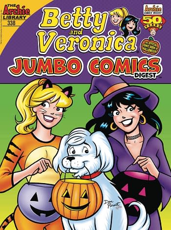 Cover image for BETTY & VERONICA JUMBO COMICS DIGEST #338